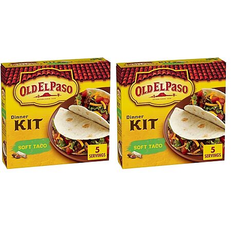 Old El Paso Taco Kit 2-Pack for $4.38!