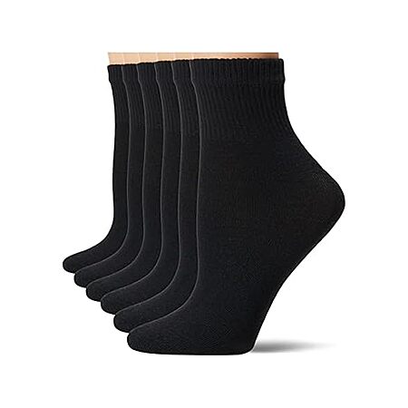 6-Pack Hanes Women's Socks for $6.60