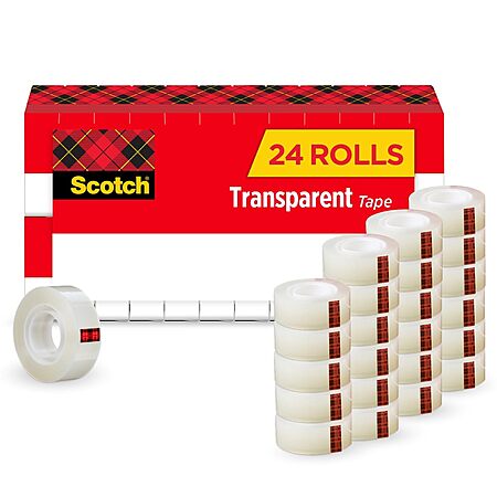 50% Off Scotch Transparent Tape!