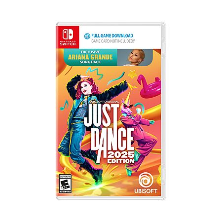 Just Dance 2025 Edition Limited Edition (Nintendo Switch, Code in Box) $14.88 + Free Shipping w/ Prime or on $35+