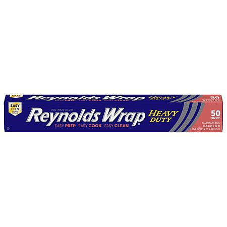 50-Square Ft Heavy Duty Aluminum Foil (50' x 12") $3.29 w/ S&S + Free Shipping w/ Prime or on $35+