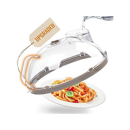 10" Grancenal Microwave Splatter Cover for Food (Grey) $13.99 + Free Shipping w/ Prime