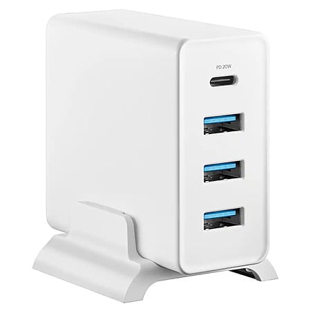 Insignia 47W 4-Port Wall Charger: 1 USB-C 20w PD & 3 USB-A Ports $10.99 + Free Shipping