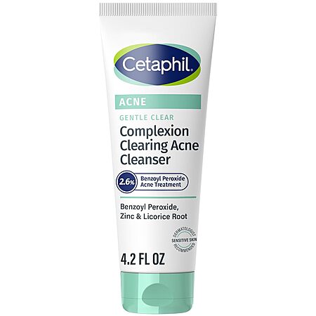 4.2-Oz Cetaphil Gentle Clear Complexion-Clearing BPO Acne Cleanser $4.75 w/ S&S + Free Shipping w/ Prime or on $35+