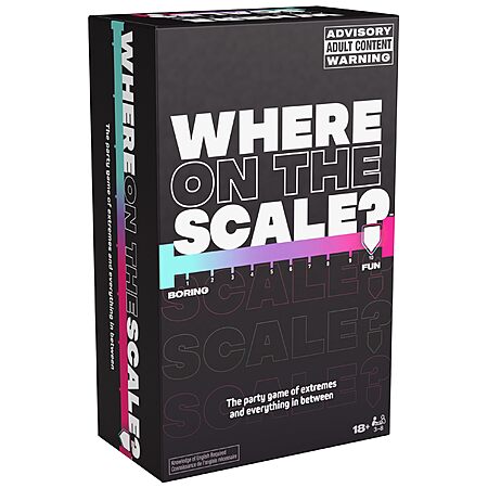 Spin Master Games Where On The Scale Game $3.32 + Free Shipping w/ Prime or on orders over $35
