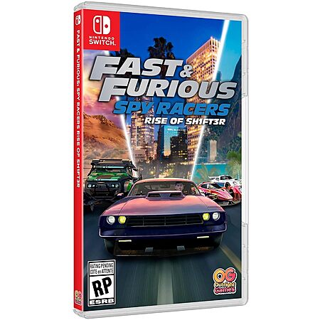 Fast & Furious: Spy Racers Rise of SH1FT3R (Nintendo Switch, Physical) $19.93 + Free Shipping w/ Prime or on $35+