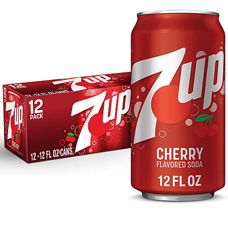 Great Price on 12-Pack 7UP Cherry Cans!