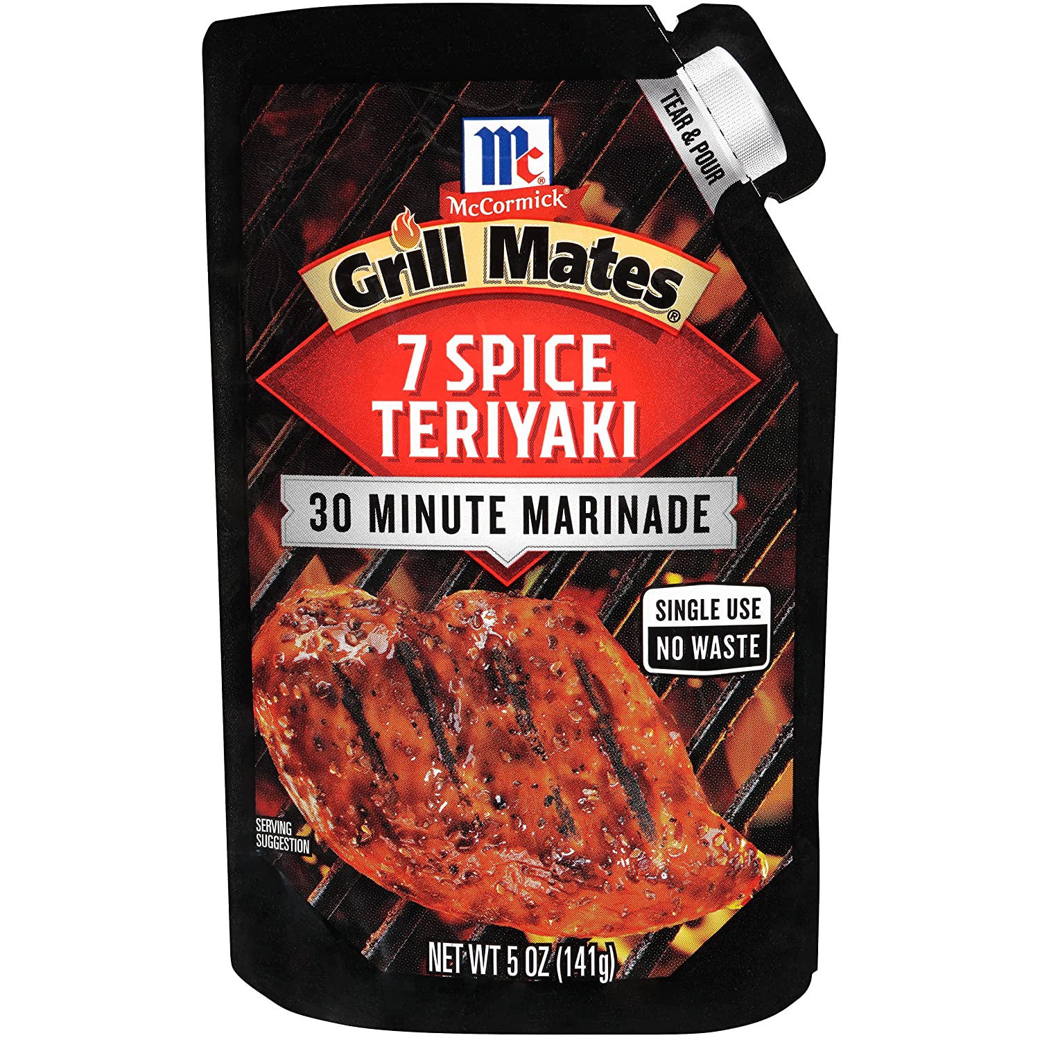 Amazon: McCormick Grill Mates 7 Spice Teriyaki 30 Minute Marinade, 5 oz (Pack of 6) Lowest Ever Price w/5% SS or less w/15% SS Free Shipping $8.84