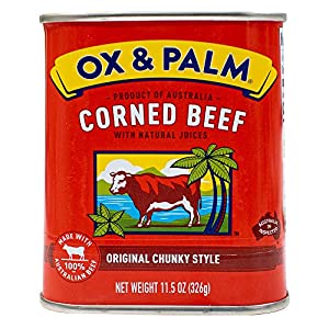 Amazon: Ox & Palm Corned Beef Original Chunky Style Tapered Can, 11.5 Ounce (Pack of 12), Less w/15% SS, Free Prime Shipping $54.66