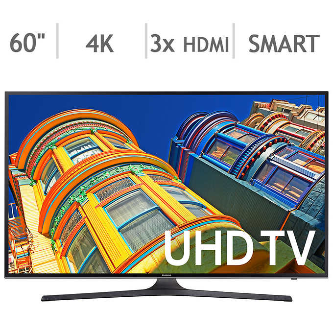 Samsung 60&quot; UN60KU630D 4K Smart HDTV - Costco - $654.99 with coupon, free shipping - 0