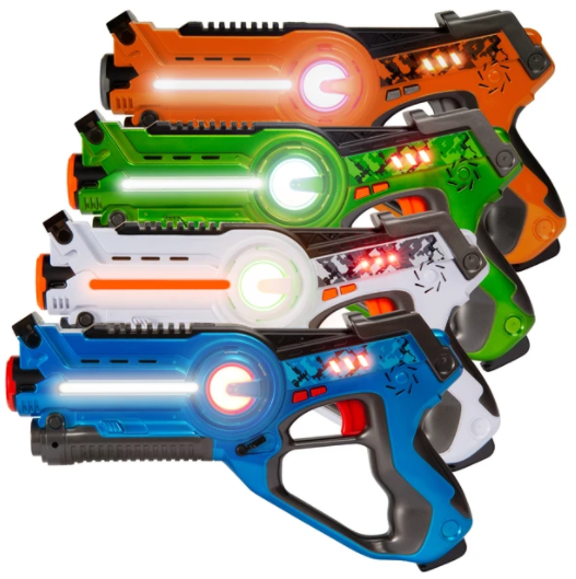 4-Pack Laser Tag Infrared Blasters for $49.99 + Free Shipping