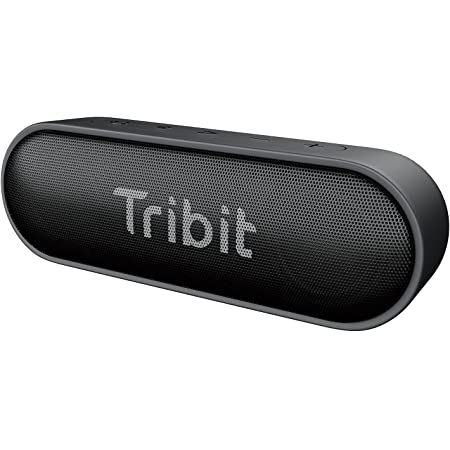 Lightning Deal: Tribit XSound Go Speaker with 16W Loud Sound & Deeper Bass, 24H Playtime, IPX7 Waterproof, Bluetooth 5.0 TWS Pairing Portable Wireless Speaker $22.19