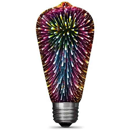 Feit Electric ST19/PRISM/LED Infinity 3D Fireworks Effect ST19 LED Light Bulb - $7.98