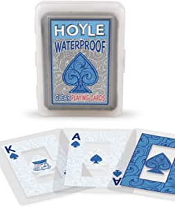 Hoyle Waterproof Clear Playing Cards - 1-Pack $2.61