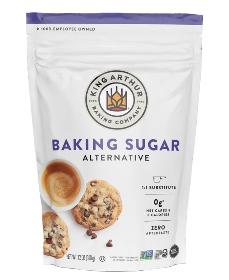 FREE King Arthur, Baking Sugar Alternative, Made with Plant-Based Ingredients, Keto-Friendly, 1-to-1 Substitute for Granulated Sugar, 12 Ounces ($0 with 100% rebate)