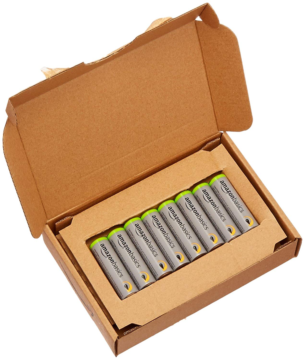 AmazonBasics AA High-Capacity Rechargeable Batteries (8-Pack) Pre-charged - Packaging May Vary $14.87