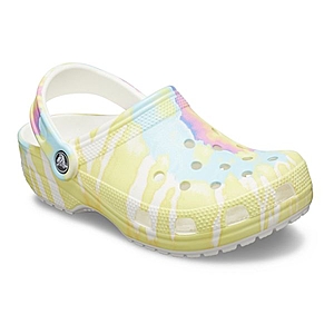 Crocs Classic Tie Dye Adult Clogs 10.99