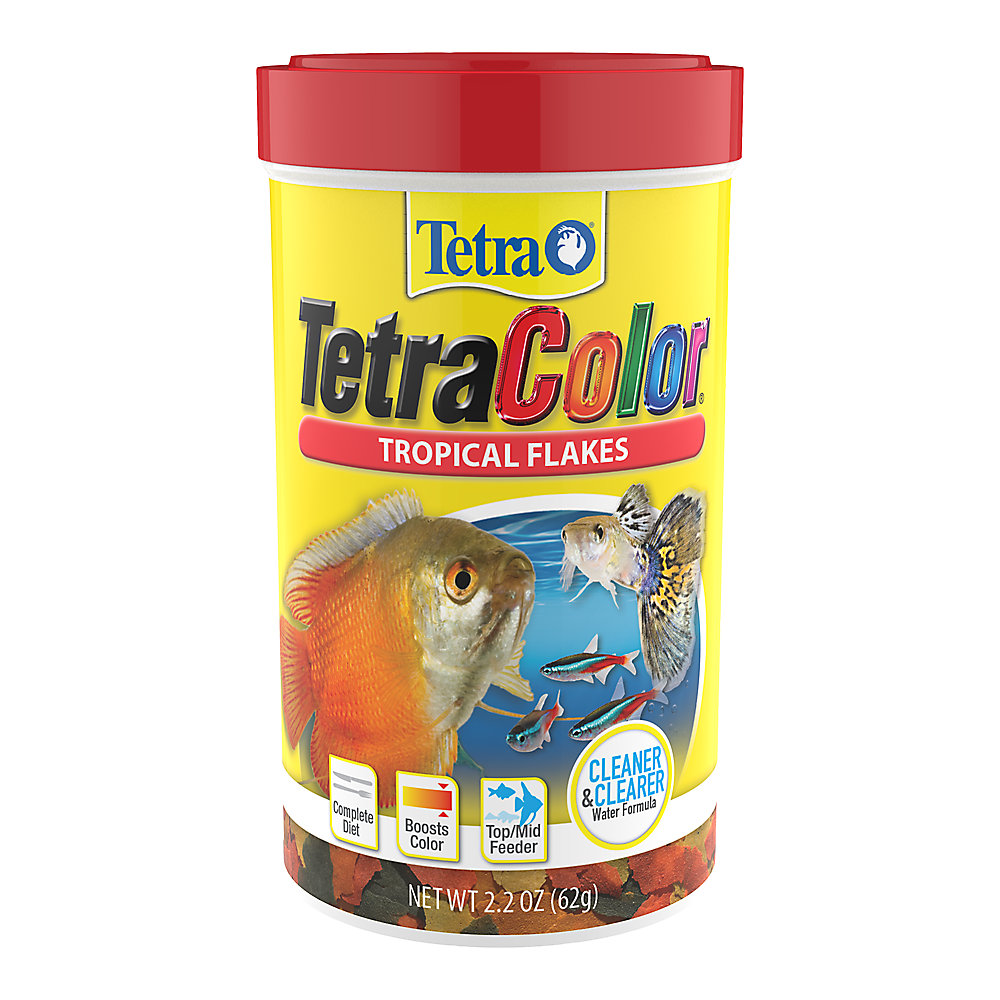 Tetra Color Plus Tropical Fish Flakes 2.2 oz $3.29 at PetSmart