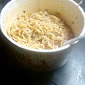 Nissin Noodle Bowl, Hot and Spicy Chicken, 3.3 Ounce (Pack of 6) $5.94