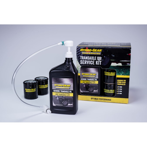 YMMV Hydro-Gear Commercial Transaxle Oil Service Kit for Zero Turn Lawn Mowers $25 at Lowe's