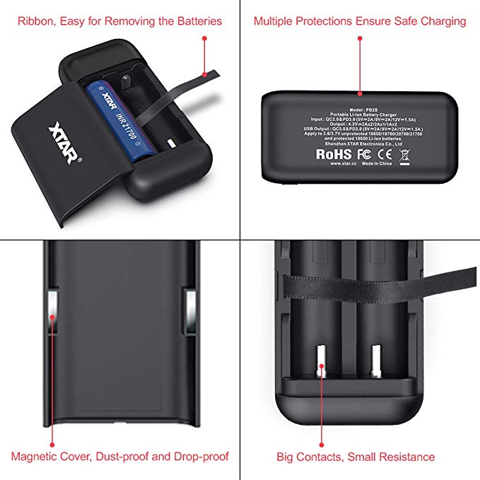 Xtar PB2S QC 3.0 + PD 3.0 Portable Li-ion Charger and Powerbank $14.99 +S&H @Illum
