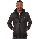 Obey Rapture Faux Leather Jacket $75 ($50 with AMEX statement credit) + Free Shipping