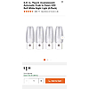Store Pickup 3.47 in. Plug-In LED Automatic Dusk to Dawn Soft White Night Light (4-Pack) YMMV $1.98