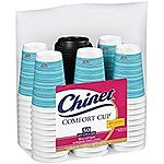 Chinet Coffee Cups w/ Lids (50 pack) @ Amazon $7.60 Add On Item