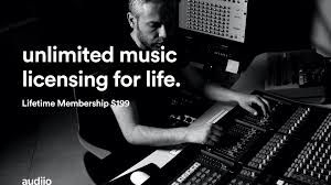 Audiio Music Licensing Service Lifetime Subscription for Movies, Film, and Youtube Ends 3/24/2020 for $199