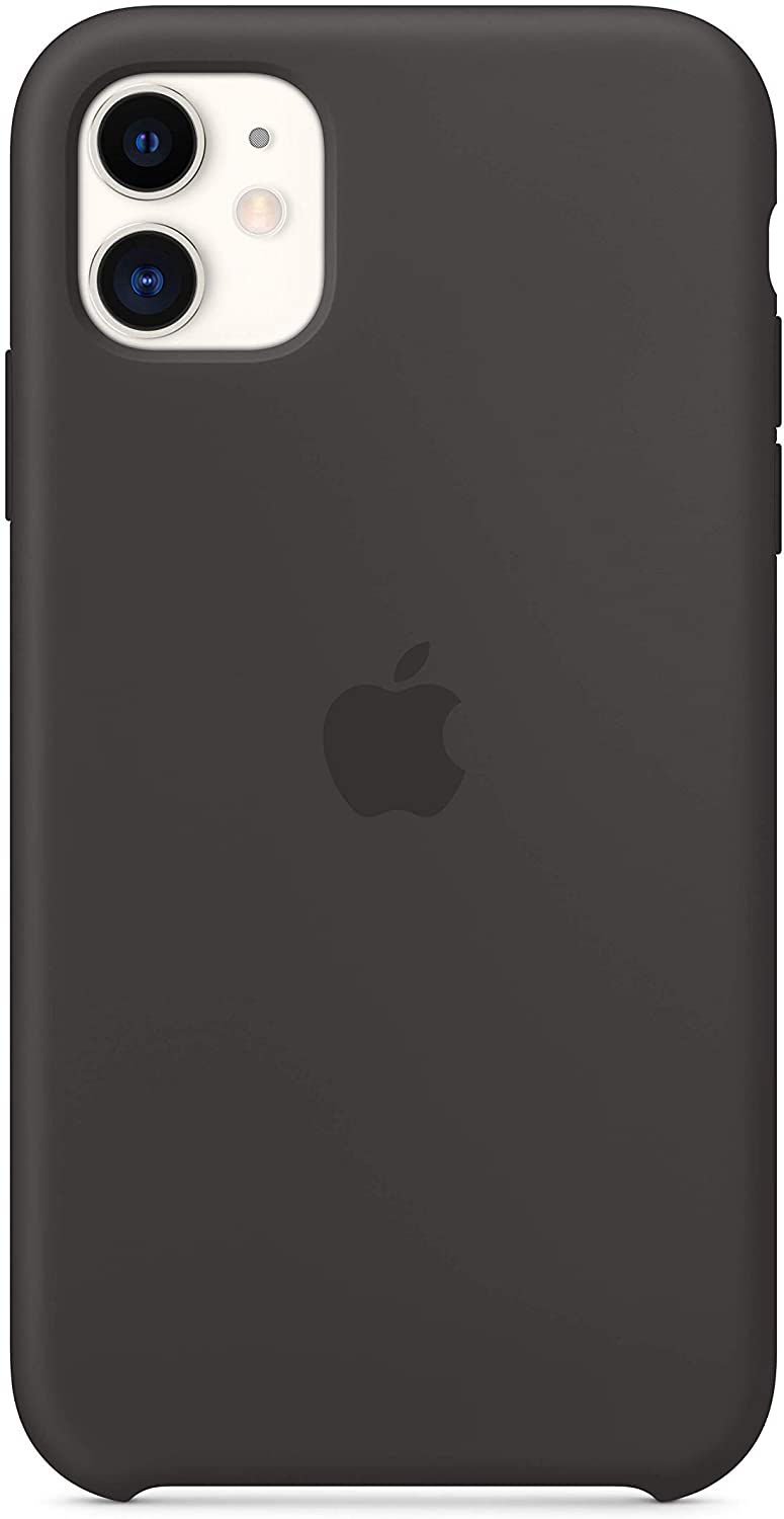Apple Silicone Case (for iPhone 11) - Black  - $13