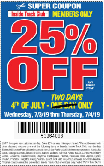 Harbor Freight Coupon Thread Page 815 Slickdeals Net