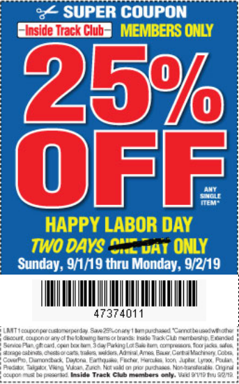 Harbor Freight Coupon Thread Page 818 Slickdeals Net