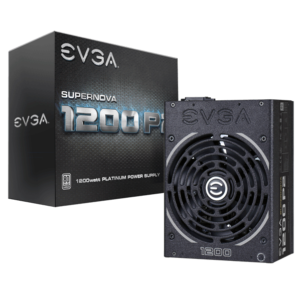 EVGA SuperNOVA 1200 P2, 80+ PLATINUM 1200W, Fully Modular, EVGA ECO Mode, 10 Year Warranty, Includes FREE Power On Self Tester Power Supply 220-P2-1200-X1 - $329.99