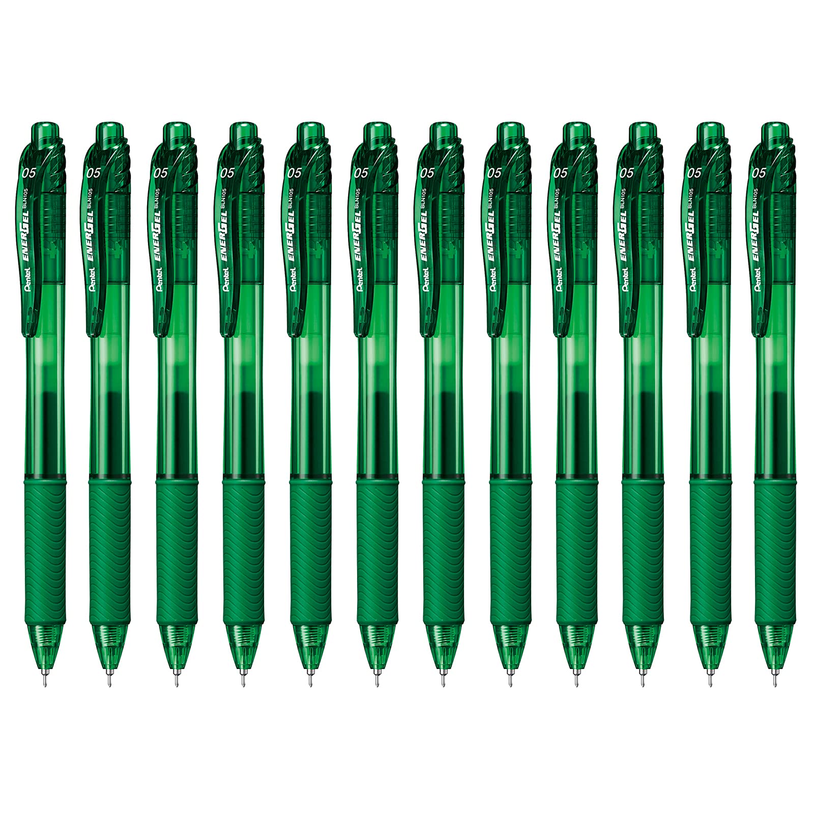 12-Pack Pentel 0.5mm EnerGel-X Retractable Liquid Gel Pen with Needle Tip (Various Colors)  $8.39 @ Amazon