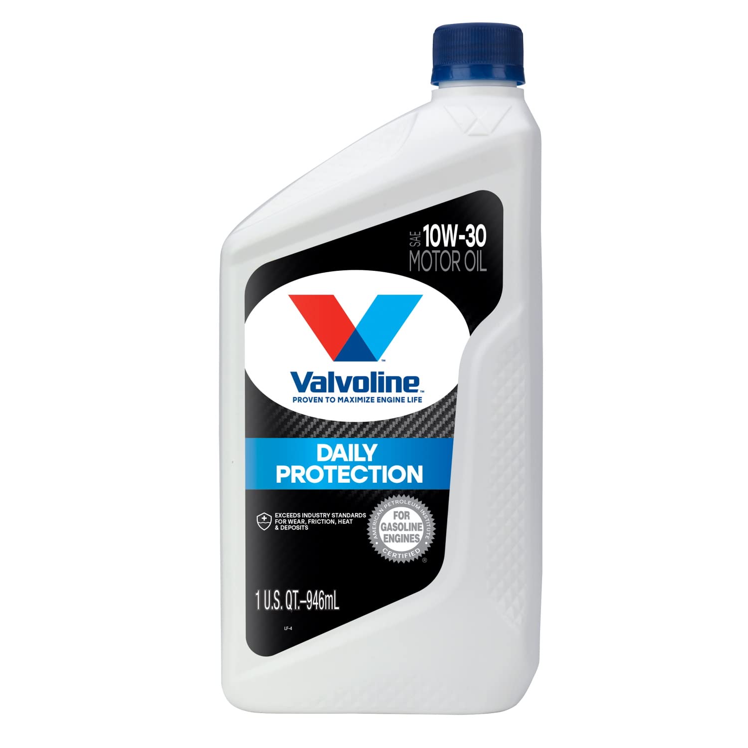 Case of 6 Valvoline Daily Protection 10W-30 Conventional Motor Oil 1 QT. $12.80