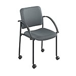 Safco Products Moto Stack Chair, Charcoal. $14 + $30 S/H @ Amazon (Reg. $300)