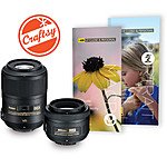AF-S DX Micro NIKKOR 85mm f/3.5G ED VR Lens + AF-S DX NIKKOR 35mm f/1.8G Lens Bundle. $496.95 + Free Next Day Delivery @ B&amp;HPhotovideo