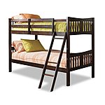 Stork Craft Caribou Bunk Bed (Espresso or Cherry) $179 + Free Shipping