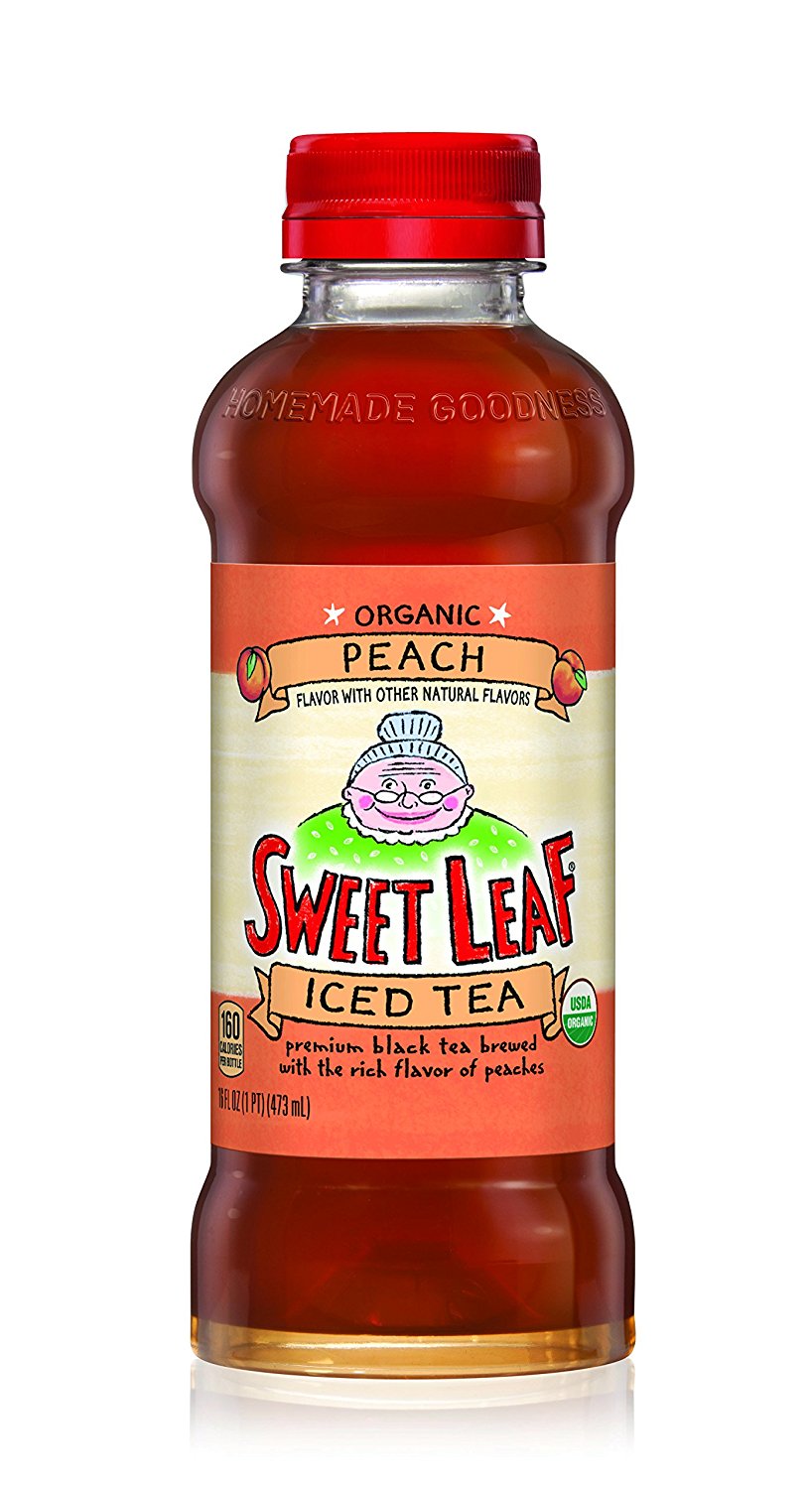 Pack Of 12 Sweet Leaf USDA-Certified Organic Iced Tea ...