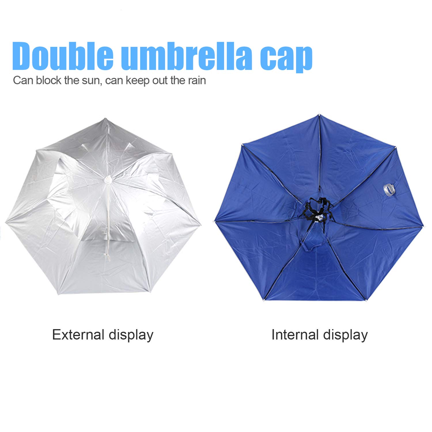 uv umbrella hat