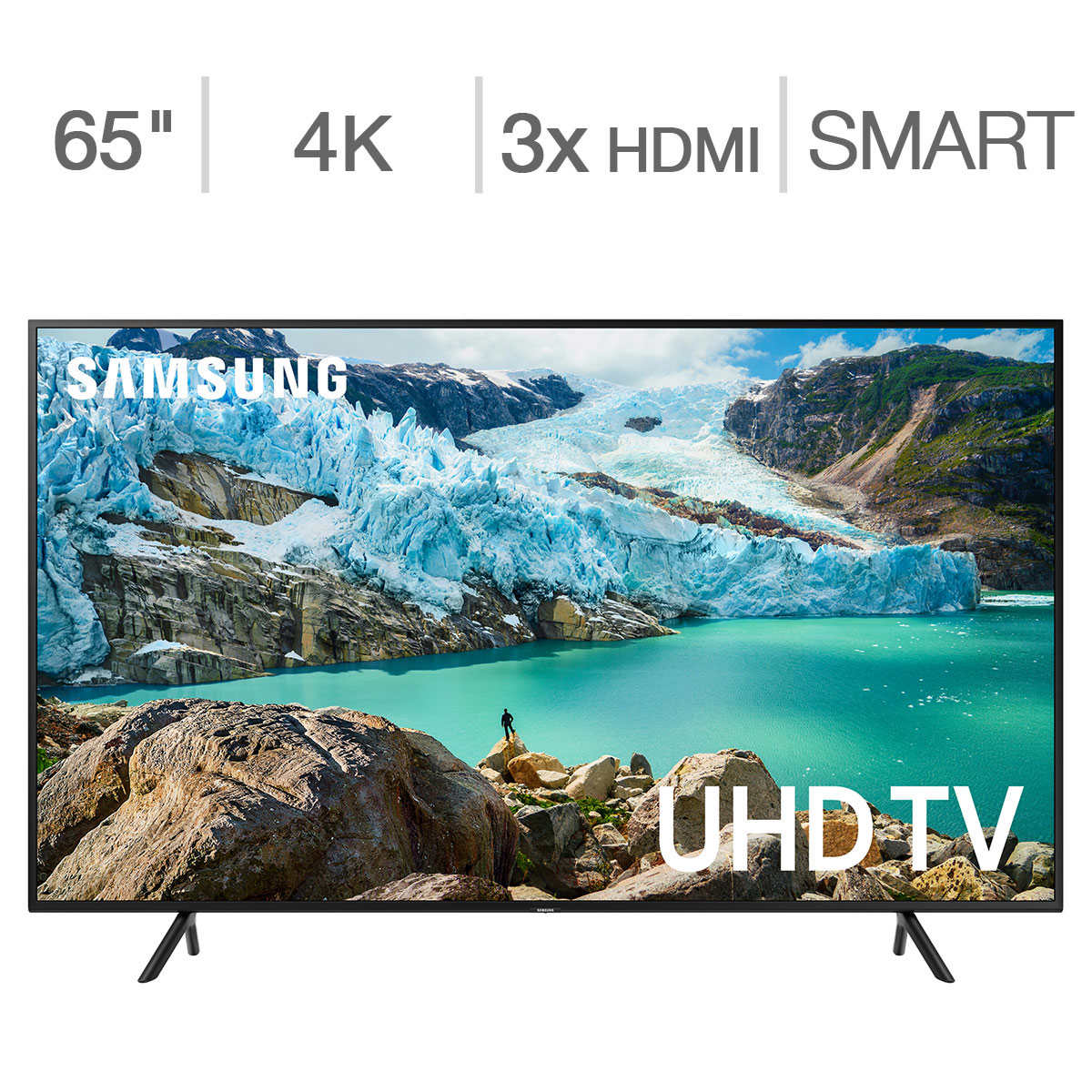 Samsung 65" Class (64.5" Diag.) 4K UHD LED LCD TV + $50 iTunes Gift Card. $679.99 + Free Shipping at Costco