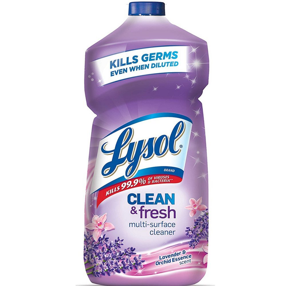 Last fresh. Surface Cleaner. Floor Multi-surface Cleaner. Clean Cleaner. Detergent Design Label.