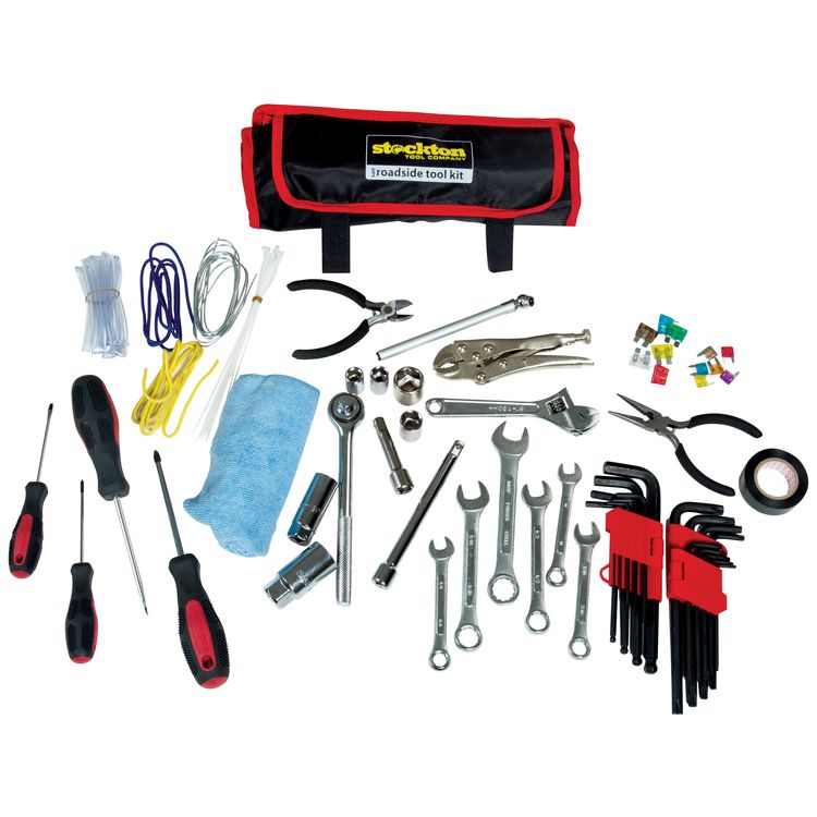 Stockton Roadside Tool Kit (Metric or SAE) $39.99 + FS (CycleGear and Revzilla)