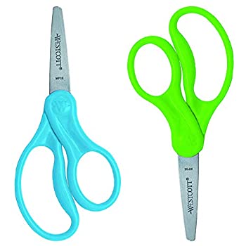 2-Pack Westcott 5” Hard Handle Kids Blunt Scissors. $1.88 @ Amazon