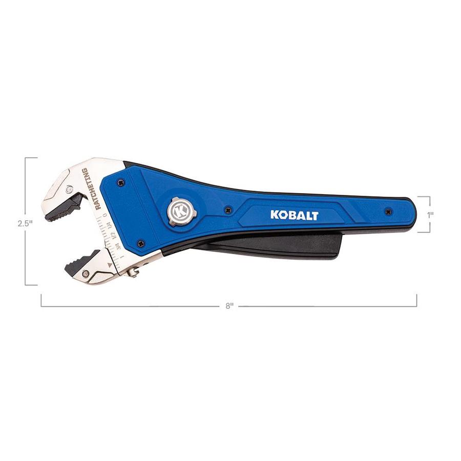 Lowes : Kobalt Ratcheting Rapid Adjust 1-Piece 8-in Steel and Plastic Adjustable Wrench..Ymmv $5.98