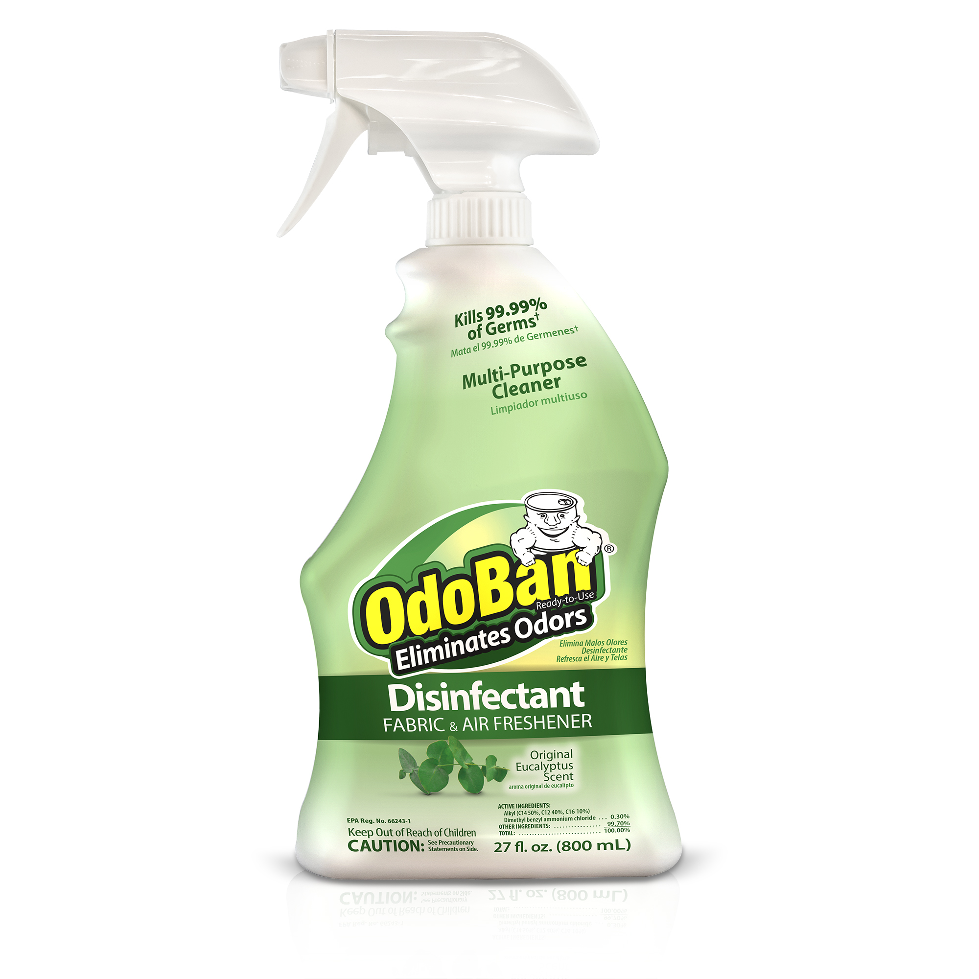 OdoBan Original Eucalyptus Scent Disinfectant Fabric &amp; Air Freshener, 27 fl oz $2.72(YMMV)