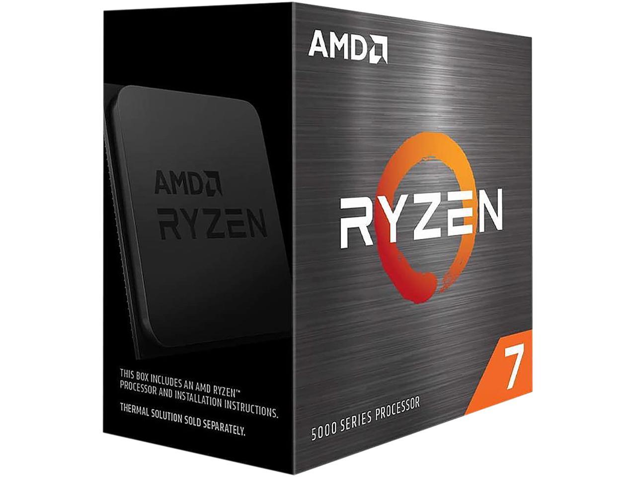 AMD Ryzen 7 5700X - Ryzen 7 5000 Series 8-Core CPU 3.4 GHz Socket AM4 65W - Newegg + Free Shipping $183