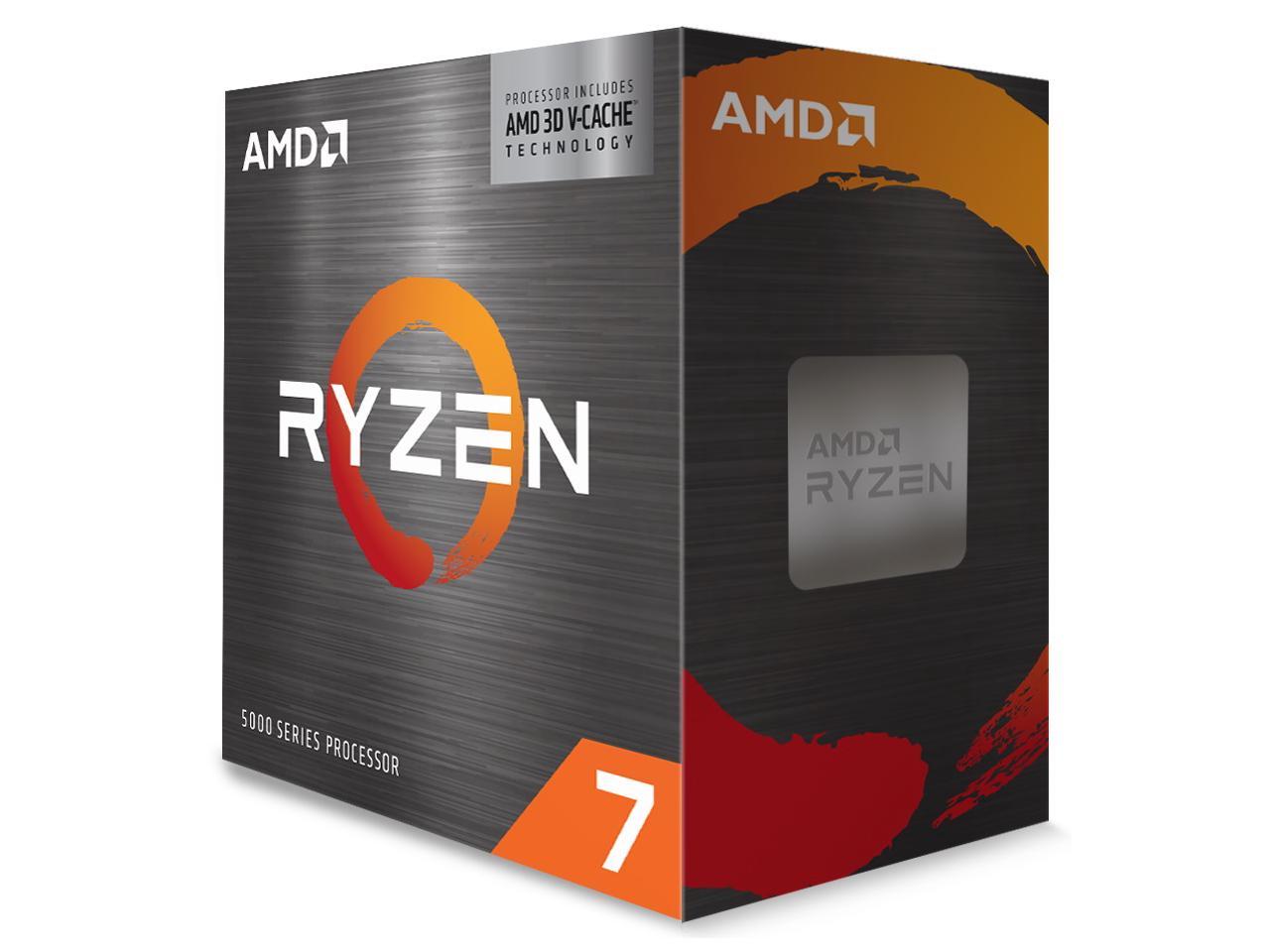 AMD Ryzen 7 5800X3D - Ryzen 7 5000 Series 8-Core 3.4 GHz + Free B450 Motherboard + Free Shipping - NewEgg $319