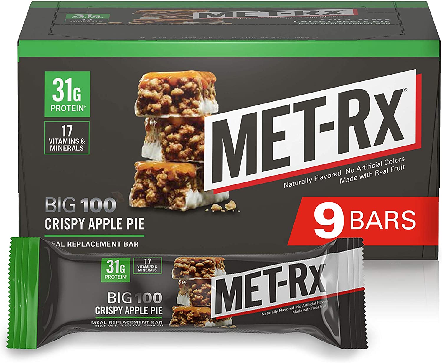 Met-Rx protein bars - Various flavors - MET-Rx Big 100 Colossal Protein Bars $15.62