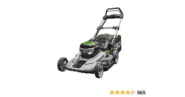 EGO Power+ LM2101 21-Inch 56-Volt Lithium-ion Cordless Lawn Mower 5.0Ah Battery and Rapid Charger Included - $349.00